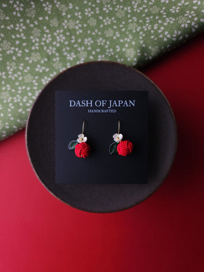 Fruits Earrings - Apple