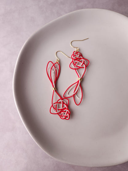 Koi Fish  - Red and White