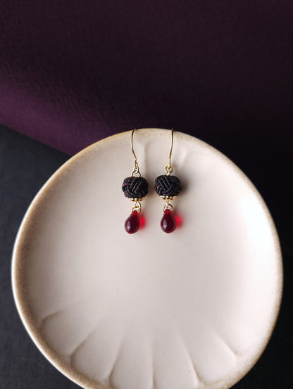 Simple Drop Earrings - Galaxy Pink