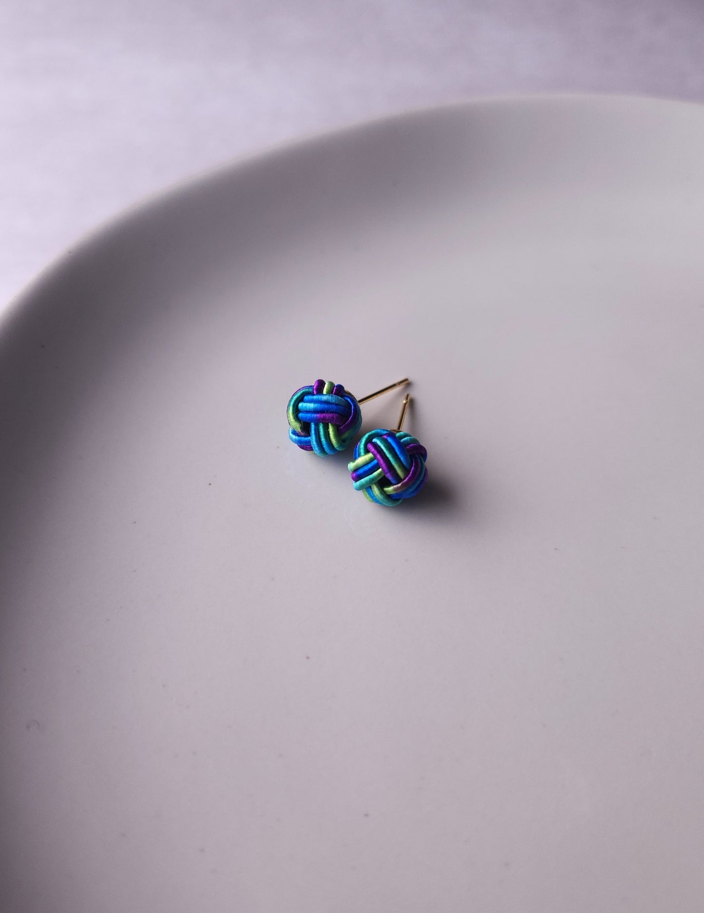Awaji Knot -Blue Green Mix