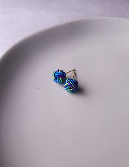 Awaji Knot -Blue Green Mix