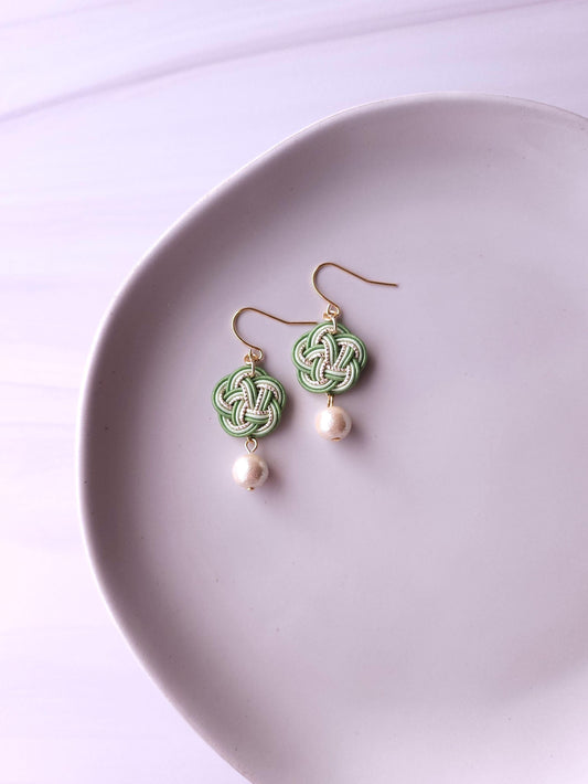 Plum Blossom - Light Green