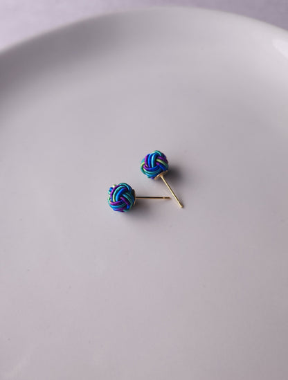 Awaji Knot -Blue Green Mix