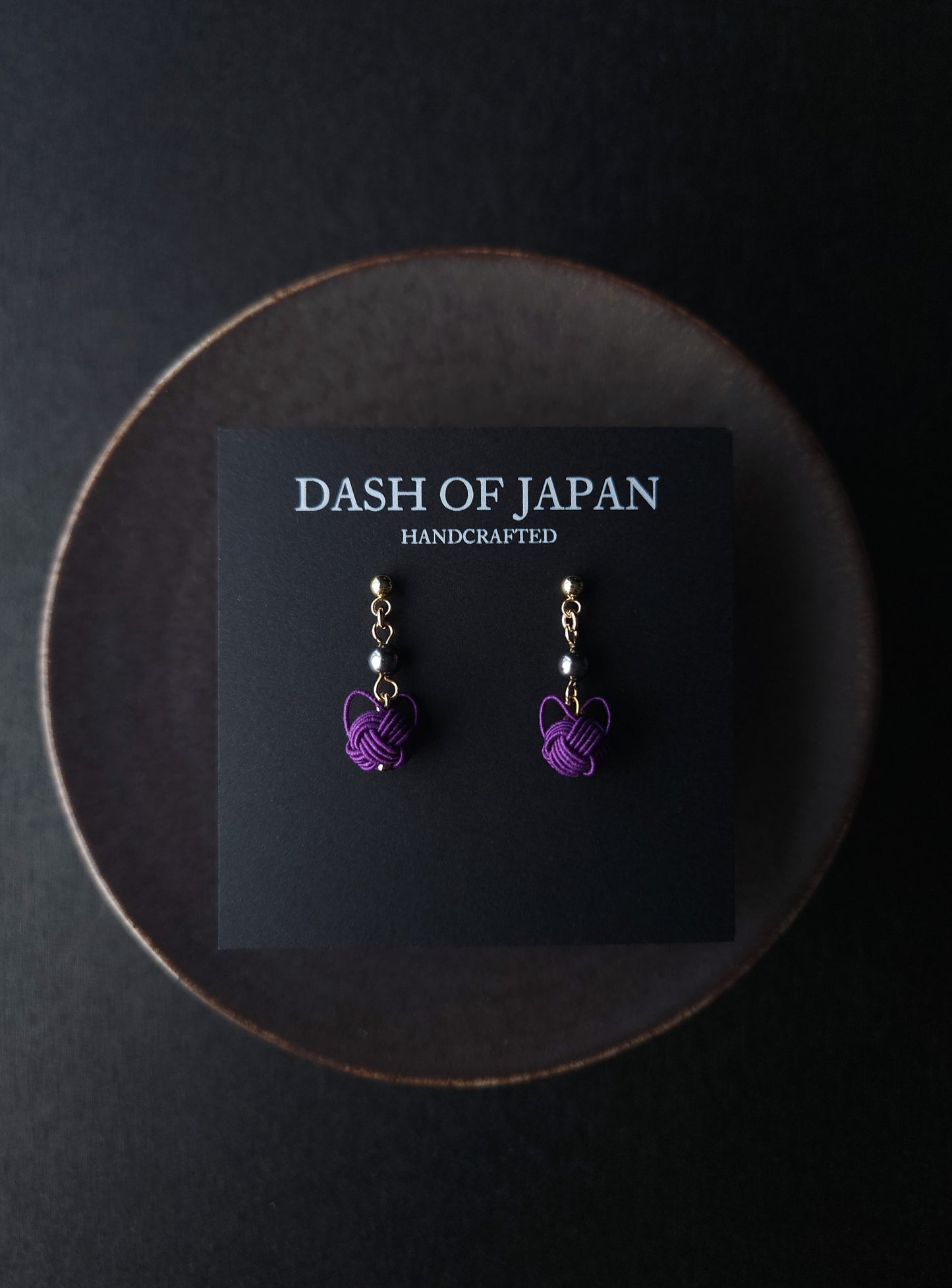 Small Cat Drop -Purple