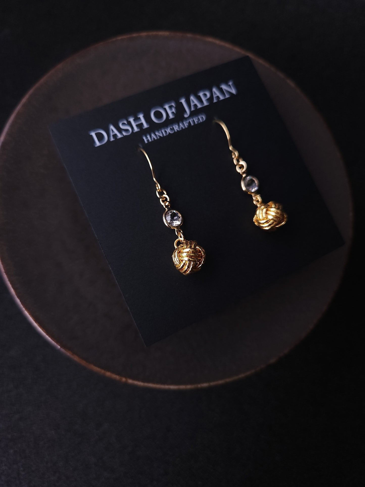 Simple Drop - Metallic Gold