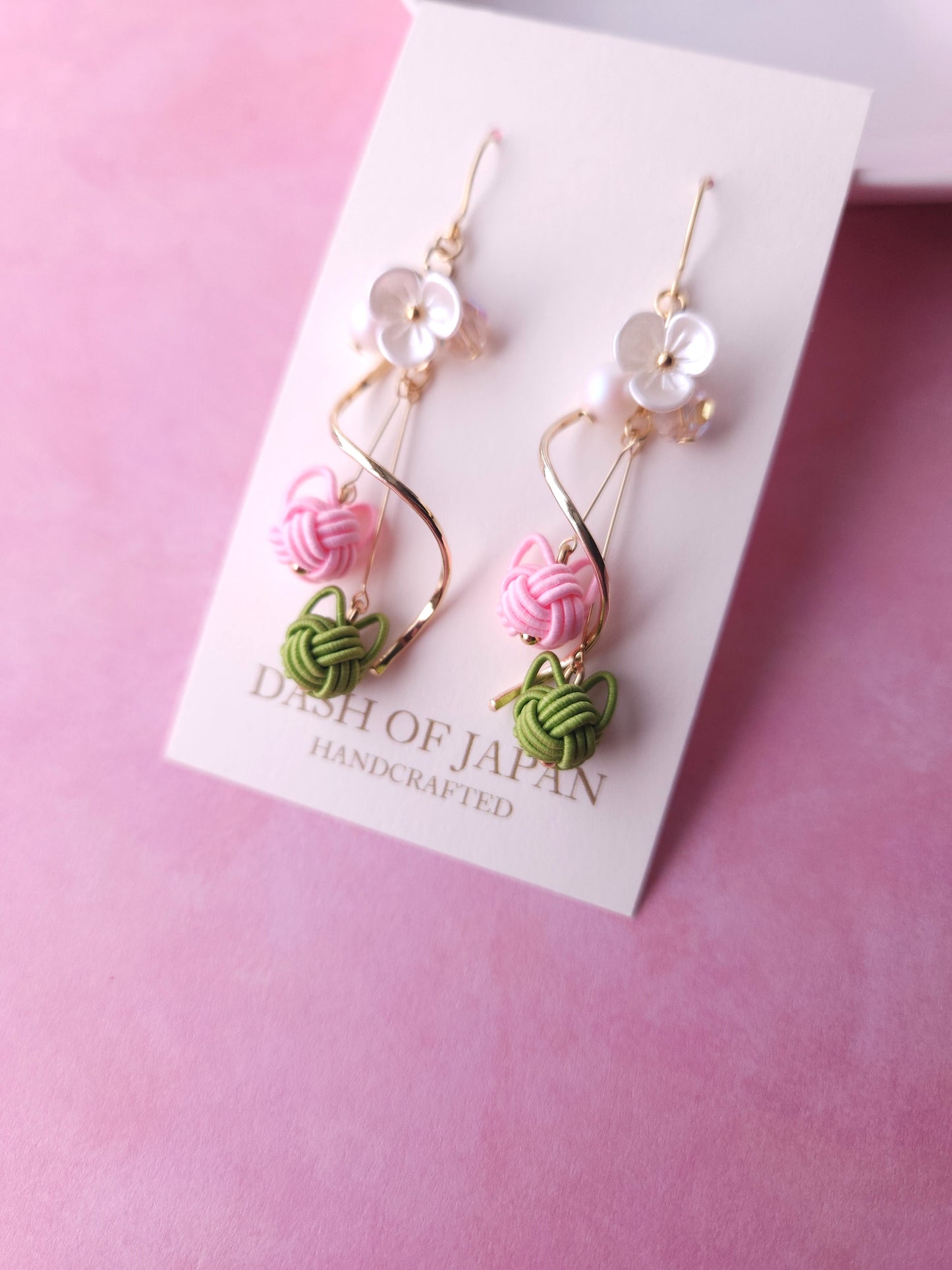 Sakura Cat - Pink & Green