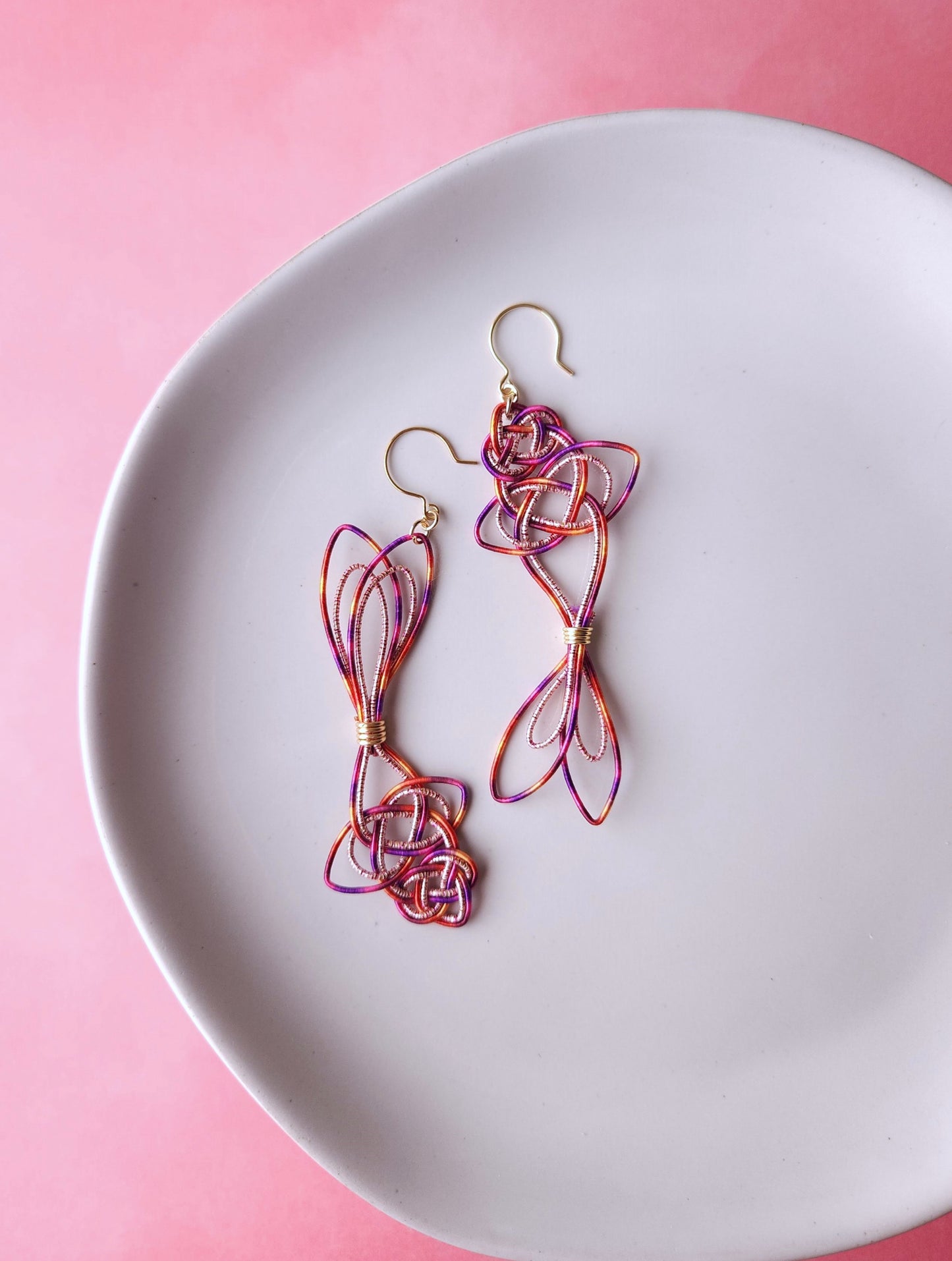 Koi Fish - Pink Purple