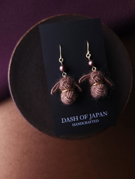 Fluffy Bunny - Dark Brown