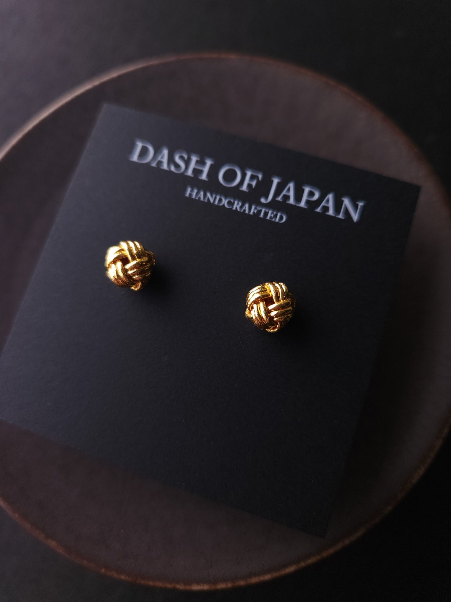 Awaji Knot - Metallic Gold