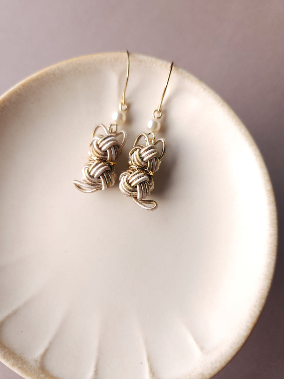 Cat Earrings  - Brown Tabby