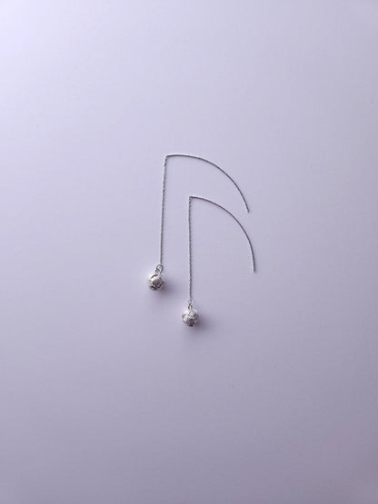Threader - Metallic Silver