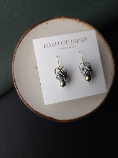 Cat Head Earrings  -Rustic Tabby