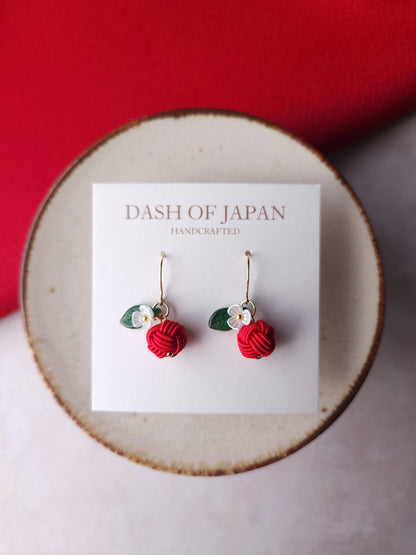Fruits Earrings - Apple