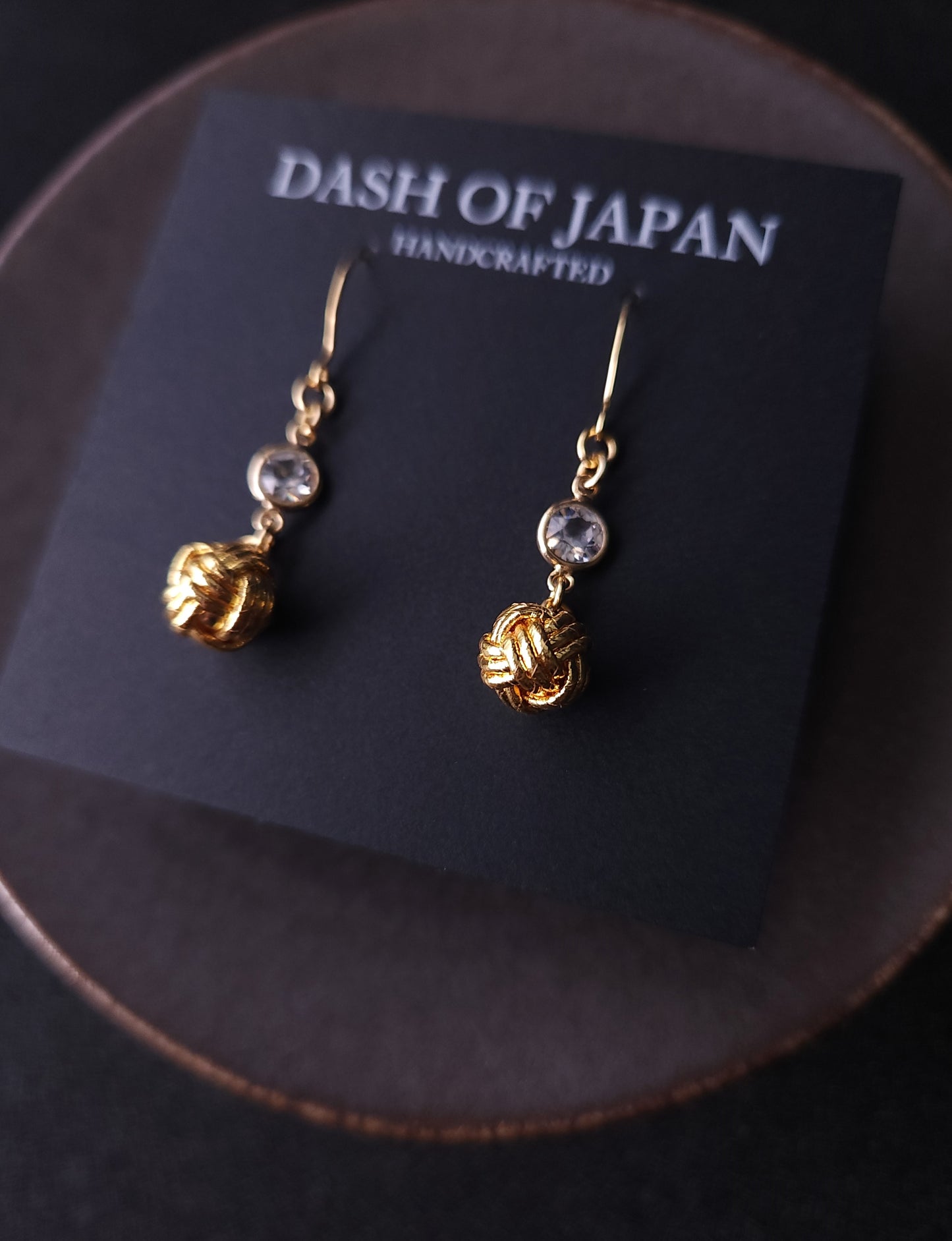 Simple Drop - Metallic Gold