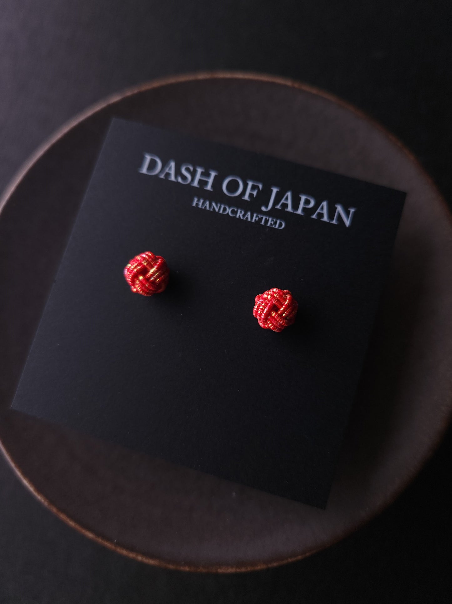 Awaji Knot -Holographic Red