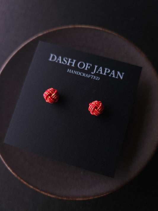 Awaji Knot -Holographic Red