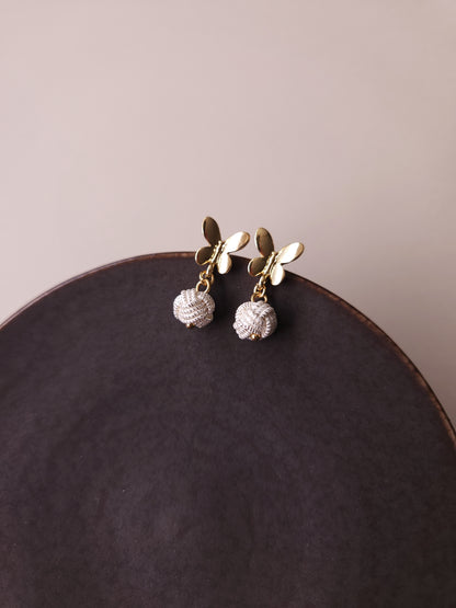 Butterfly - Pearl White