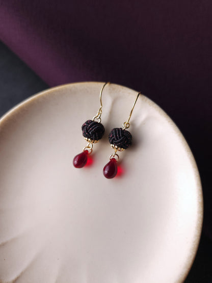 Simple Drop Earrings - Galaxy Pink