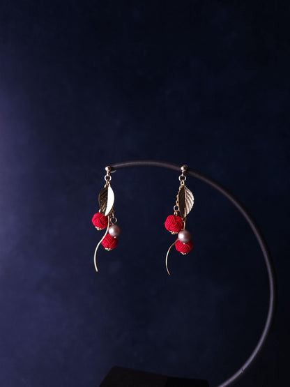 Flower Drop - Red