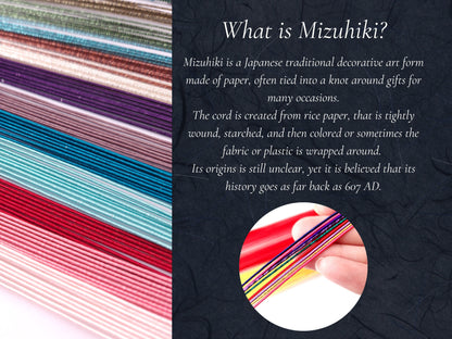 Drop Earrings made with Japanese Mizuhiki - Red