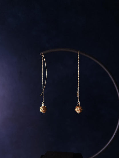 Threader - Metallic Gold