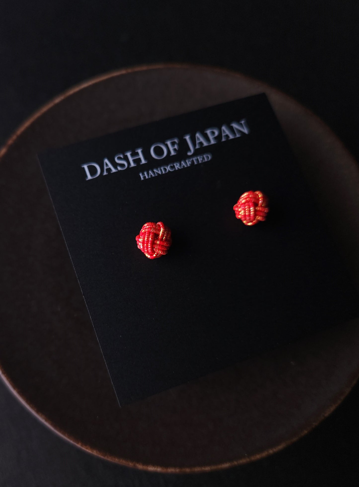 Awaji Knot -Holographic Red