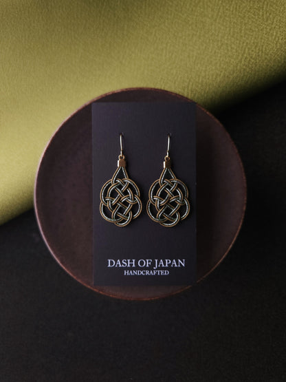 Geometric  - Olive Green