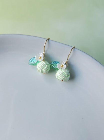 Fruits Earrings - Holographic Green