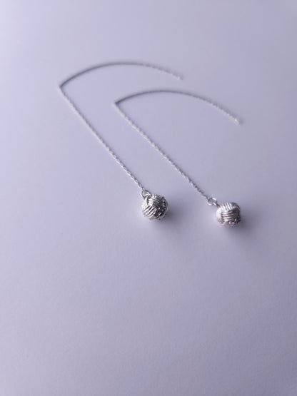 Threader - Metallic Silver