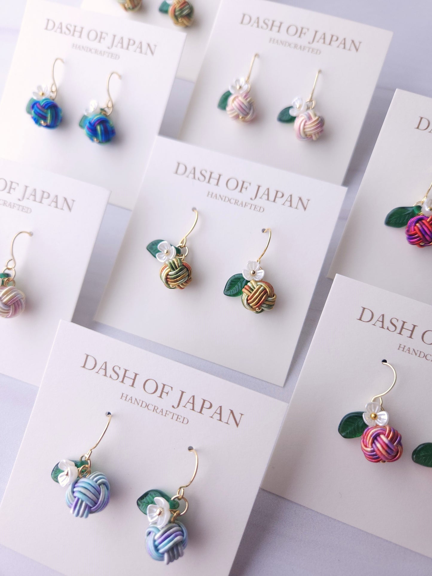 Fruits Earrings -Orange Green Mix