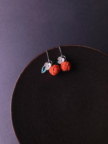 Fruit Earrings- Kaki