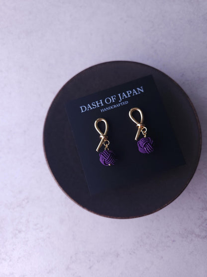Knot -  Eggplant Purple