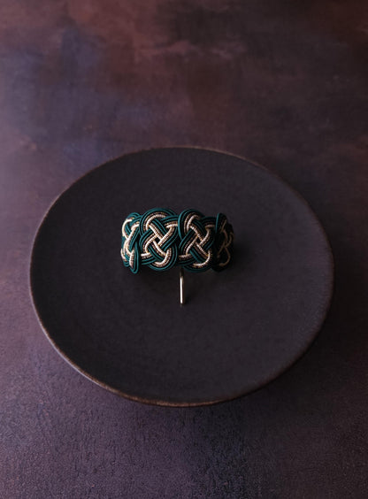 Ponytail Hook - Deep Green