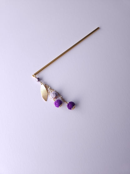 Kanzashi - Purple