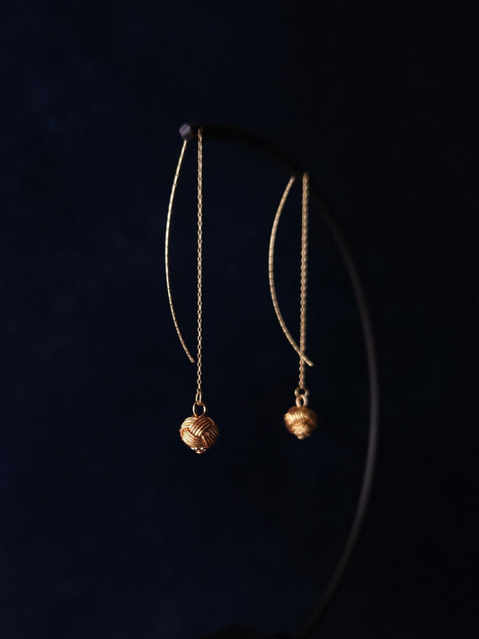 Threader - Metallic Gold