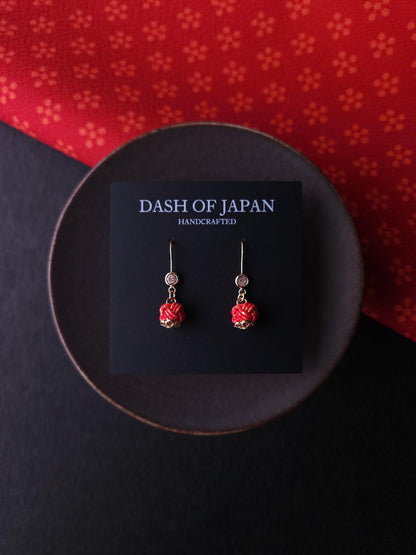 Simple Drop - Red and Gold