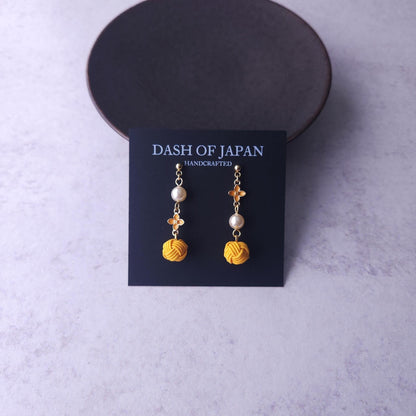Asymmetry Flower - Olive Flower Yellow