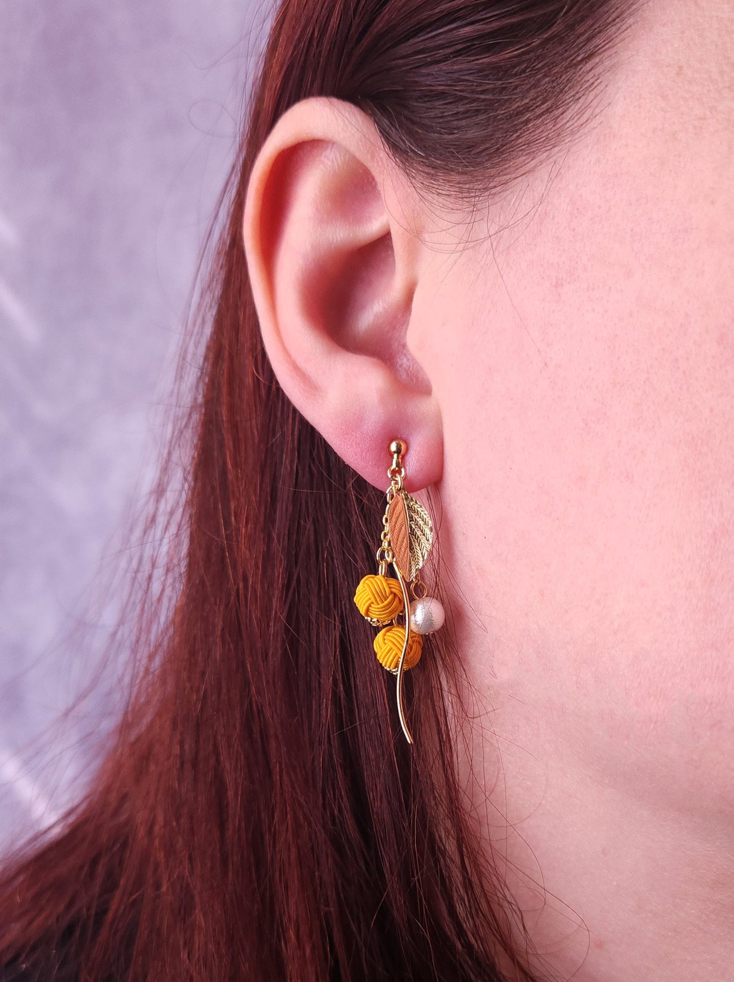 Flower Drop - Mimosa Yellow